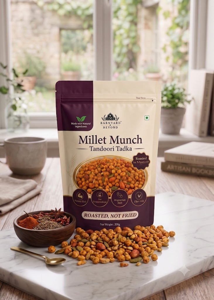 Millet Munch (Tandoori Tadka)