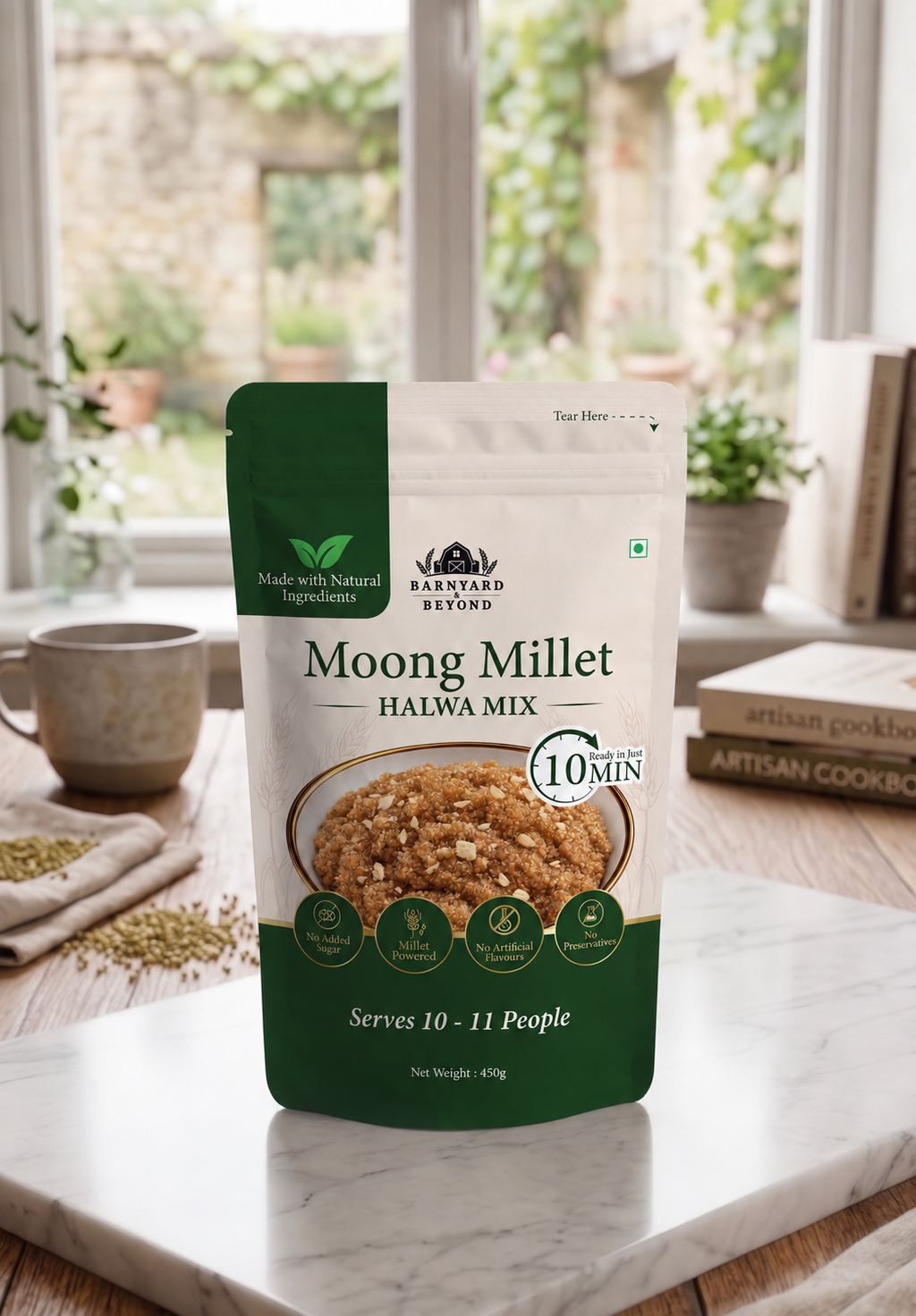 Moong Millet Halwa